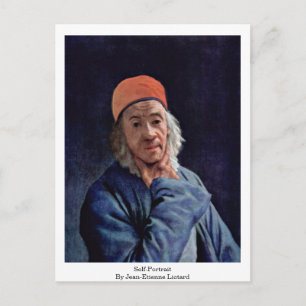Self-Portrait By Jean-Etienne Liotard Postcard