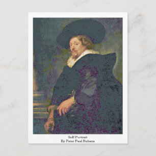 Self-Portrait By Peter Paul Rubens Postcard