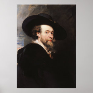 Self Portrait by Sir Peter Paul Rubens Poster