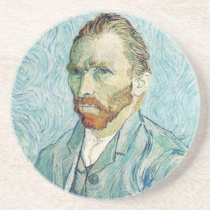 Self Portrait by Vincent Van Gogh Coaster