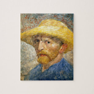 Self-Portrait by Vincent Van Gogh Jigsaw Puzzle