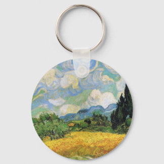 Self-Portrait by Vincent van Gogh Key Ring