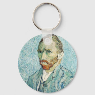 Self Portrait by Vincent Van Gogh Key Ring