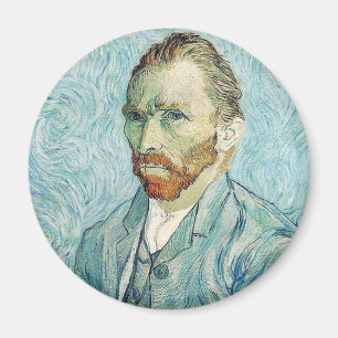 Self Portrait by Vincent Van Gogh Magnet