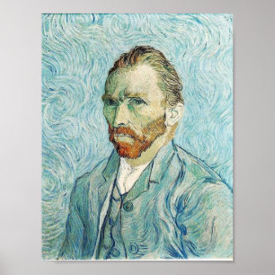 Self Portrait by Vincent Van Gogh Poster