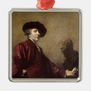 Self portrait, c.1779-80 metal ornament