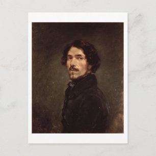 Self portrait, c.1840 (oil on canvas) (see also 16 postcard