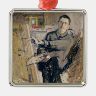 Self Portrait, c.1907-08 Metal Ornament