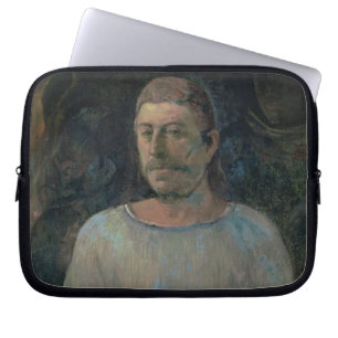 Self portrait, close to Golgotha, 1896 (oil on can Laptop Sleeve