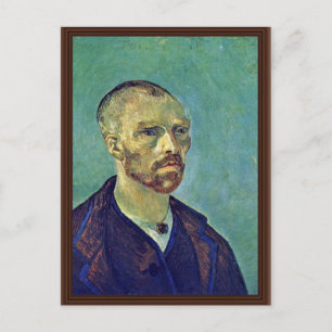 Self-Portrait Dedicated To Paul Gauguin)  By Vince Postcard