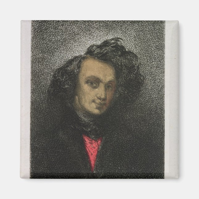 Self portrait, dressed for 'Hernani' Magnet (Front)