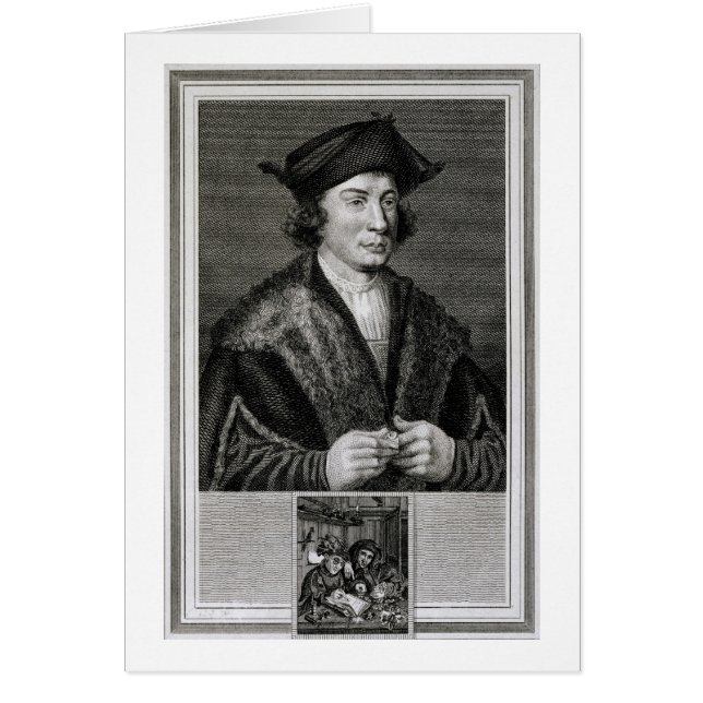 Self Portrait, engraved by J. Corner (engraving) (Front)