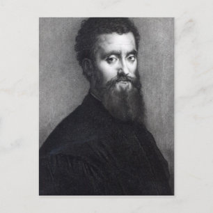 Self Portrait, engraved by Jean-Louis Potrelle Postcard
