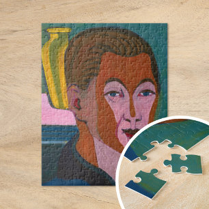Self Portrait Ernst Ludwig Kirchner Jigsaw Puzzle