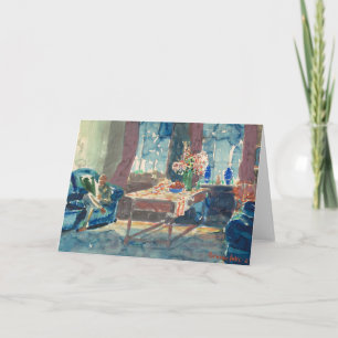 Self-Portrait   George Luks Card