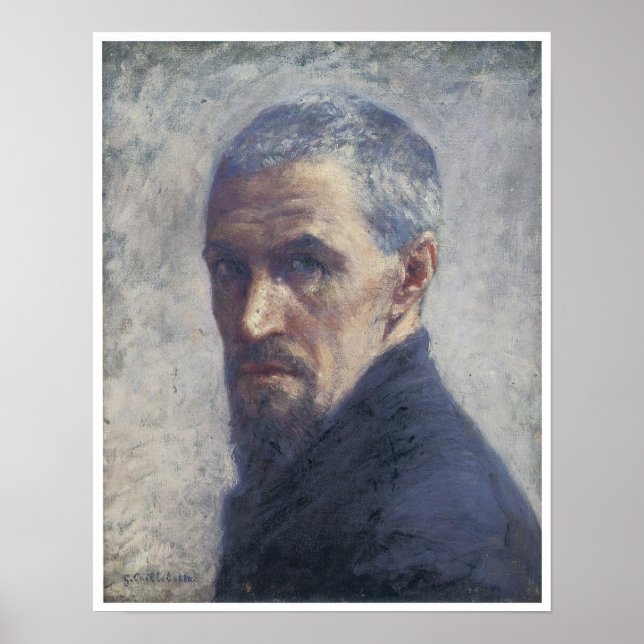 Self-Portrait, Gustave Caillebotte, ca. 1892 Poster (Front)