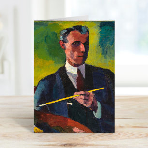 Self Portrait Henry Lyman Saÿen Card