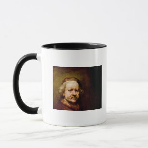 Self Portrait in at the Age of 63, 1669 Mug
