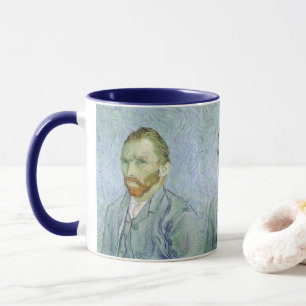 Self Portrait in Blue by Vincent van Gogh Mug