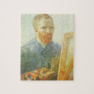Self Portrait in Front of Easel, Vincent van Gogh Jigsaw Puzzle