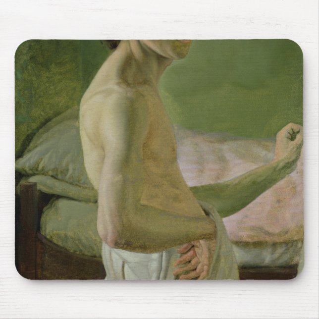Self Portrait in front of the Easel, c.1828 Mouse Pad (Front)