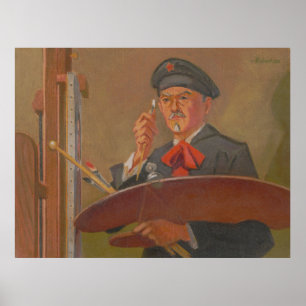 Self-Portrait – James C. Kulhanek (1974) Poster