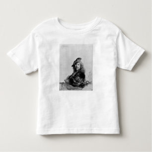 Self portrait leaning on a stone sill, 1639 toddler T-Shirt