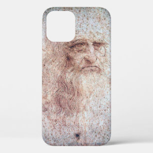 Self Portrait, Leonardo da Vinci iPhone 12 Case