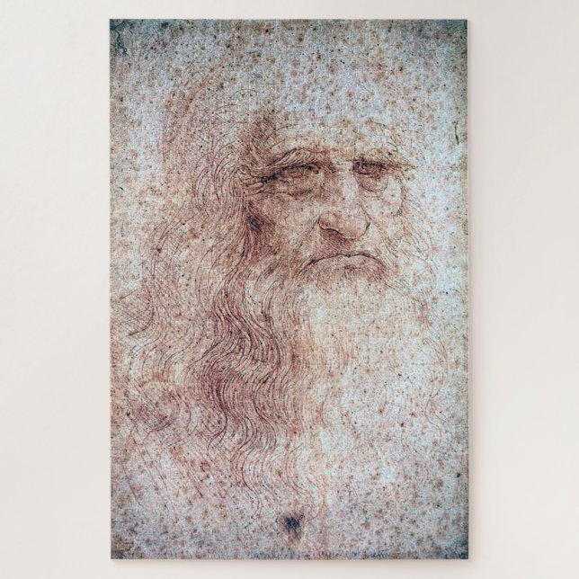 Self Portrait, Leonardo da Vinci Jigsaw Puzzle (Vertical)