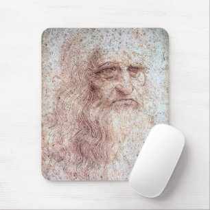 Self Portrait, Leonardo da Vinci Mouse Pad