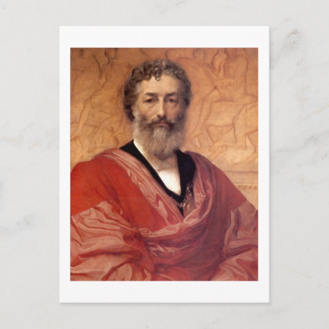 Self-portrait - Lord Frederick Leighton Postcard (Front)