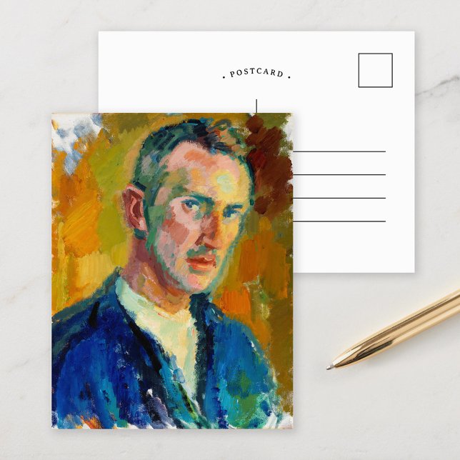Self Portrait | Magnus Enckell Postcard (Creator Uploaded)