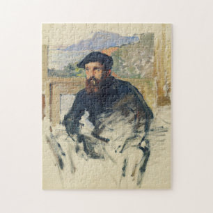Self Portrait Monet Fine Art Jigsaw Puzzle