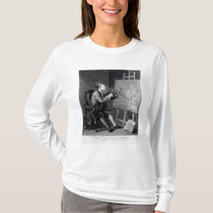 Self Portrait Painting the Comic Muse T-Shirt