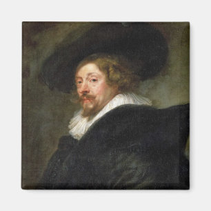 Self Portrait Peter Paul Rubens oil painting Magnet