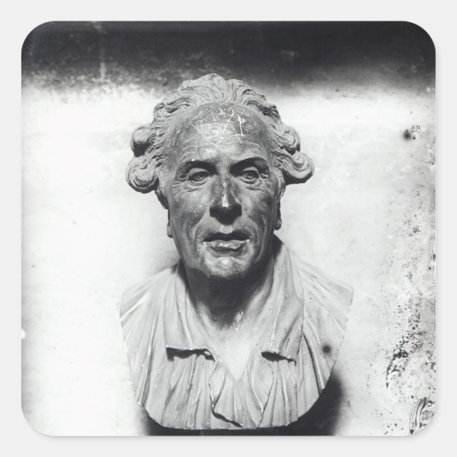 Self-portrait Square Sticker (Front)