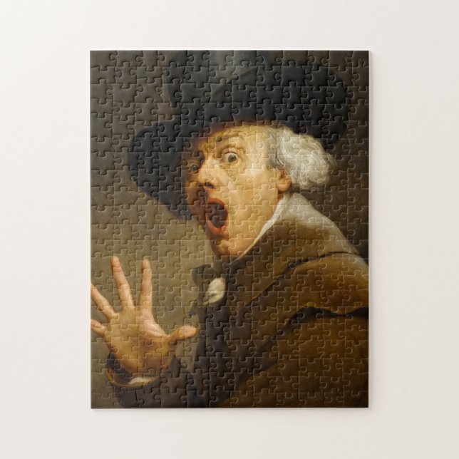 Self-Portrait, The Surprise by Joseph Ducreux Jigsaw Puzzle (Vertical)