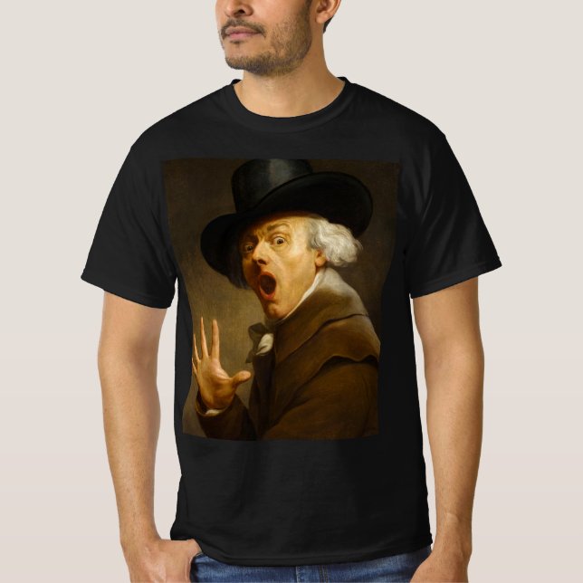 Self-Portrait, The Surprise by Joseph Ducreux T-Shirt (Front)