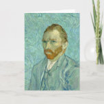 Self-Portrait | Vincent Van Gogh Card<br><div class="desc">Self-Portrait (1889) by Dutch post-impressionist artist Vincent Van Gogh. Van Gogh often used himself as a model for practicing figure painting. This was the last of his many self-portraits,  painted only months before his death. 

Use the design tools to add custom text or personalise the image.</div>