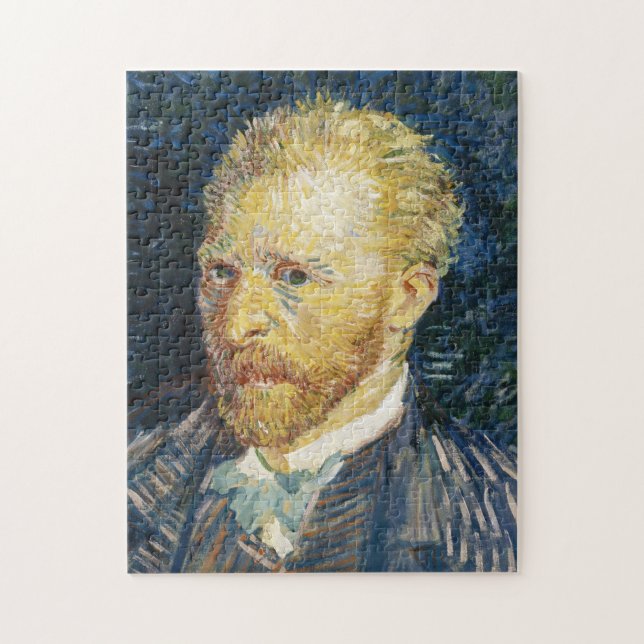 Self Portrait Vincent van Gogh fine art painting Jigsaw Puzzle (Vertical)