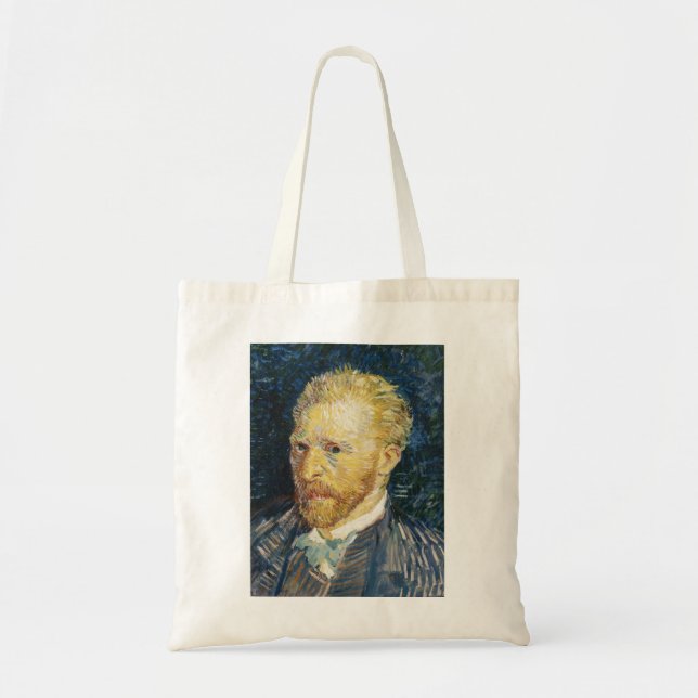 Self Portrait Vincent van Gogh fine art painting Tote Bag (Front)