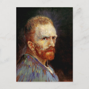 Self-Portrait, Vincent van Gogh Fine Art Postcard
