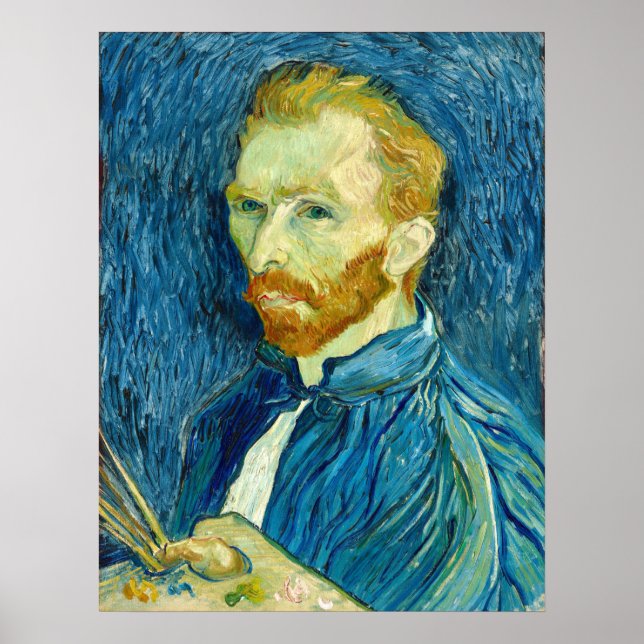 Self-Portrait - Vincent van Gogh Fine Art Poster (Front)