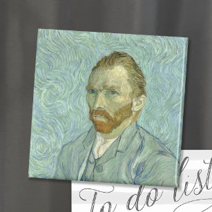 Self-Portrait   Vincent Van Gogh Magnet