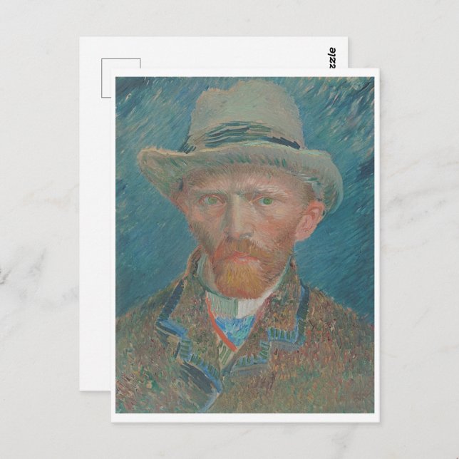 Self-portrait, Vincent van Gogh  Postcard (Front/Back)