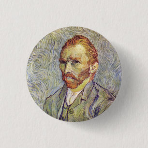 Self-portrait Vincent Willem van Gogh 3 Cm Round Badge