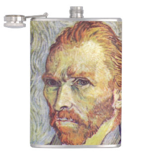 Self-portrait Vincent Willem van Gogh Hip Flask