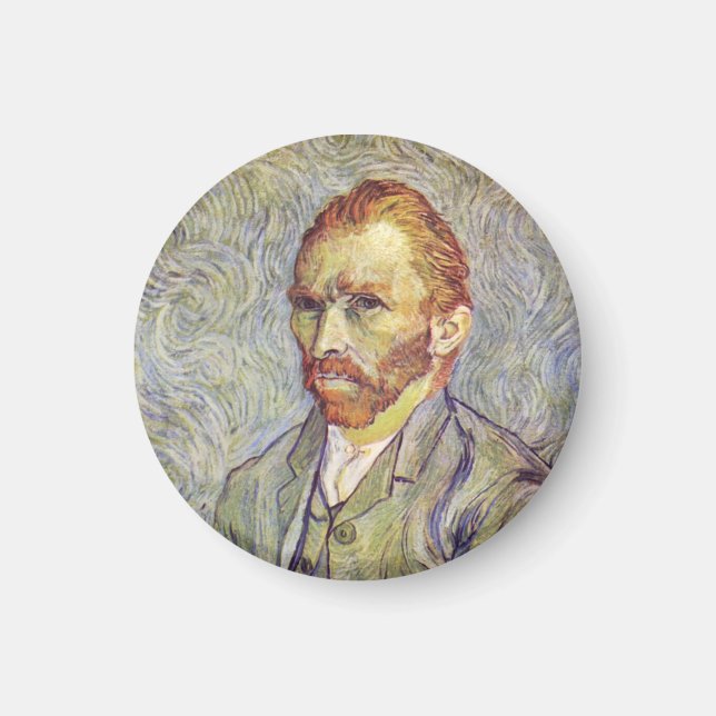   Self-portrait Vincent Willem van Gogh  Magnet (Front)