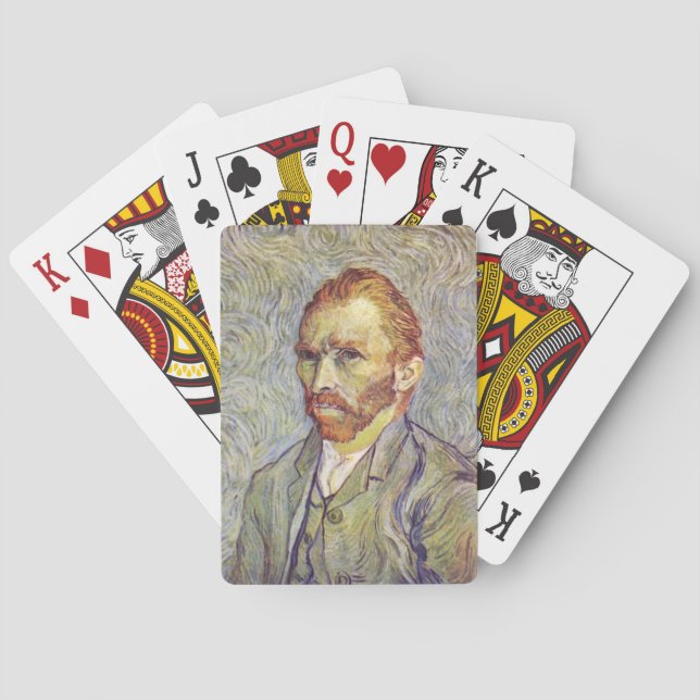   Self-portrait Vincent Willem van Gogh       Playing Cards (Back)