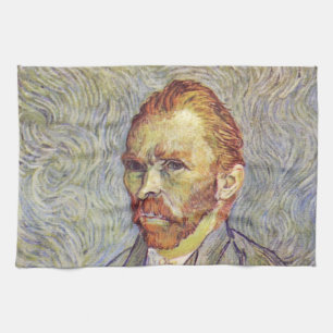 Self-portrait Vincent Willem van Gogh Tea Towel